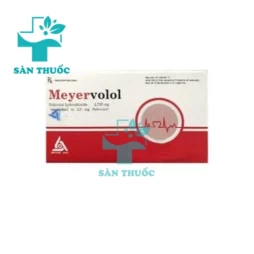 Meyervolol Meyer - BPC - Giúp giảm nhịp tim, ổn định lại huyết áp